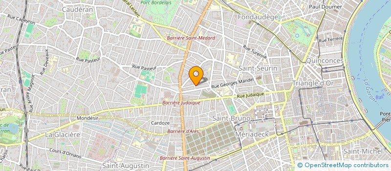 localisation de l'entreprise MADAME HELOISE FESTAL à BORDEAUX