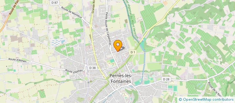 localisation de l'entreprise MADAME HELOISE FLOQUET  PERNES-LES-FONTAINES