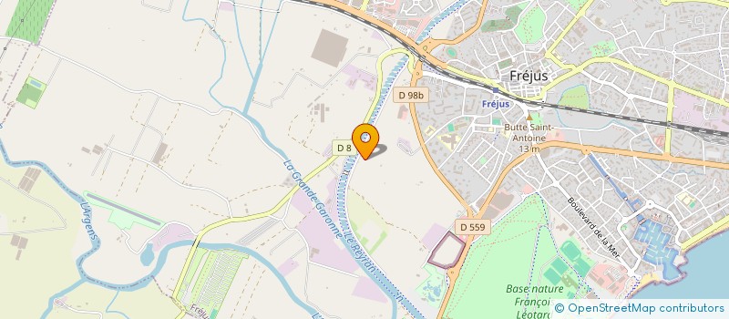 localisation de l'entreprise MADAME HELOISE GILABERT-NIVEAU  FREJUS