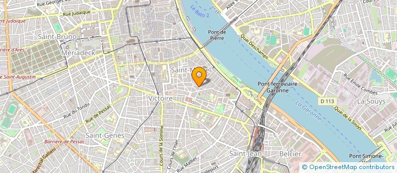 localisation de l'entreprise MADAME HELOISE GOETHALS  BORDEAUX