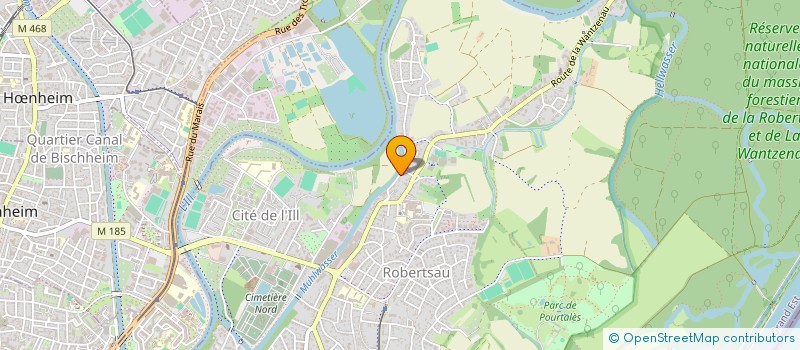 localisation de l'entreprise MADAME HELOISE GOSSIN  STRASBOURG