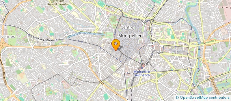 localisation de l'entreprise MADAME HELOISE GRASSET à MONTPELLIER