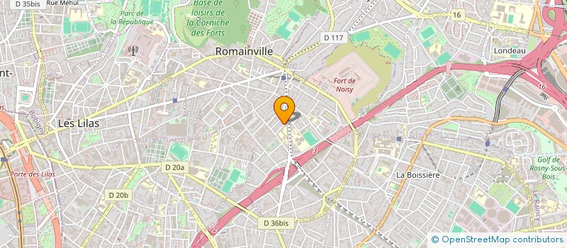 localisation de l'entreprise MADAME HELOISE GUAY à ROMAINVILLE