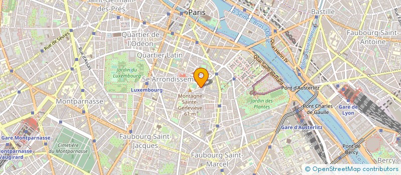 localisation de l'entreprise MADAME HELOISE GUERIN à PARIS