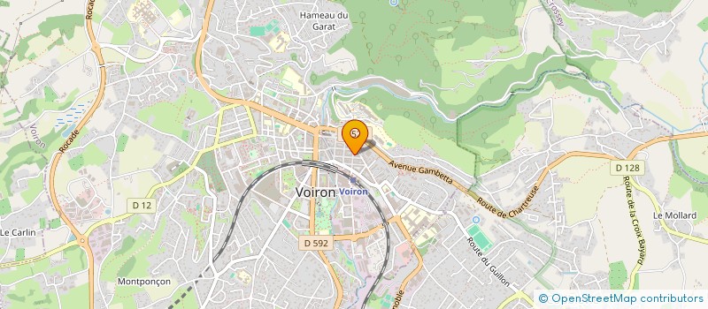 localisation de l'entreprise MADAME HELOISE GUIER-FASANO  VOIRON