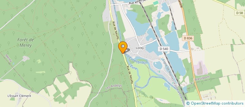 localisation de l'entreprise MADAME HELOISE HAMON  MEREY