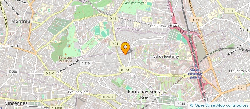 localisation de l'entreprise MADAME HELOISE HECKENDORN à FONTENAY-SOUS-BOIS