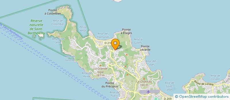 localisation de l'entreprise MADAME HELOISE HECKLY à SAINT-BARTHELEMY