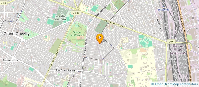 localisation de l'entreprise MADAME HELOISE HELOISE LABELLE  SOTTEVILLE-LES-ROUEN