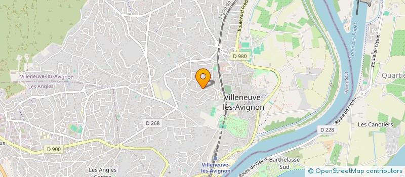 localisation de l'entreprise MADAME HELOISE JASSAUD  VILLENEUVE-LES-AVIGNON