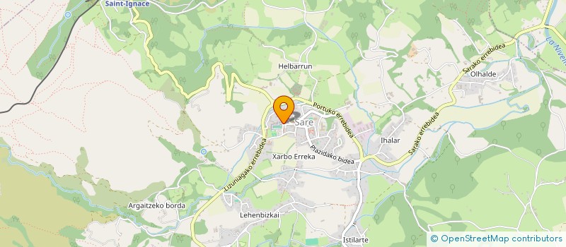 localisation de l'entreprise MADAME HELOISE JAYAT à SARE