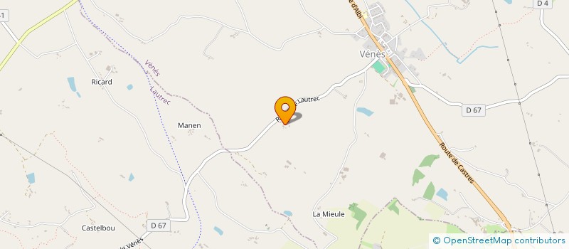 localisation de l'entreprise MADAME HELOISE JEAN-CHABBERT  VENES