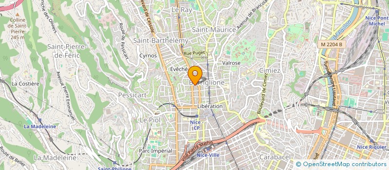 localisation de l'entreprise MADAME HELOISE JOLY à NICE
