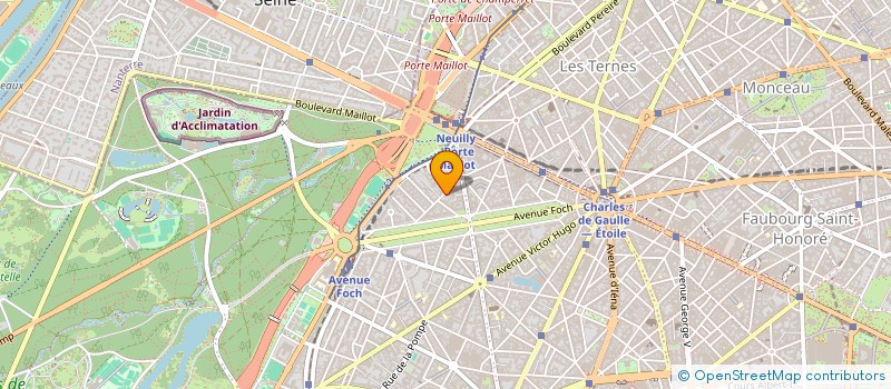 localisation de l'entreprise MADAME HELOISE JOUENNE  PARIS