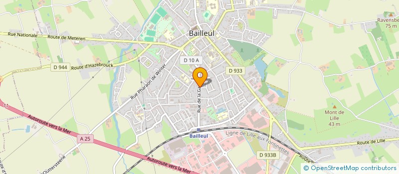 localisation de l'entreprise MADAME HELOISE KAMMER à BAILLEUL