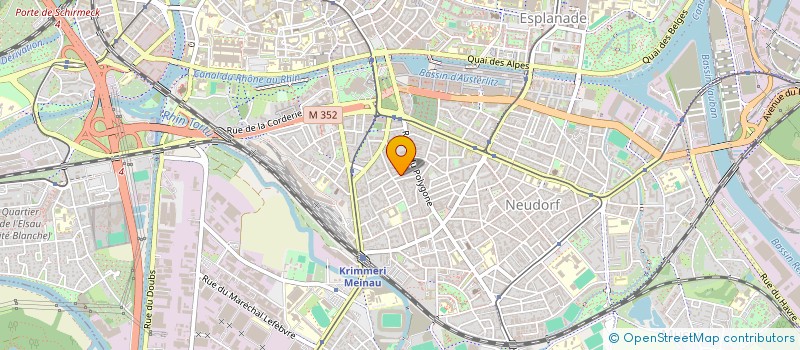localisation de l'entreprise MADAME HELOISE KLEISS à STRASBOURG
