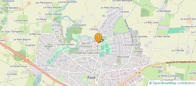 localisation de l'entreprise MADAME HELOISE LE GLAUNEC à PACE