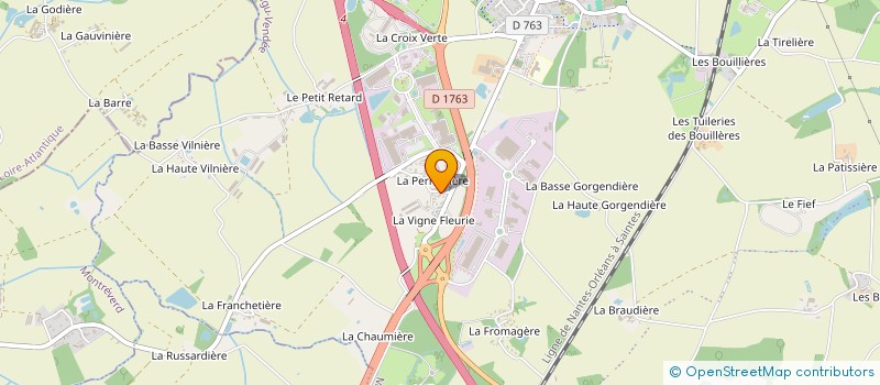 localisation de l'entreprise MADAME HELOISE LEAU à MONTAIGU-VENDEE