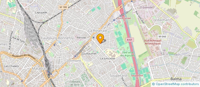 localisation de l'entreprise MADAME HELOISE LLAU  TOULOUSE