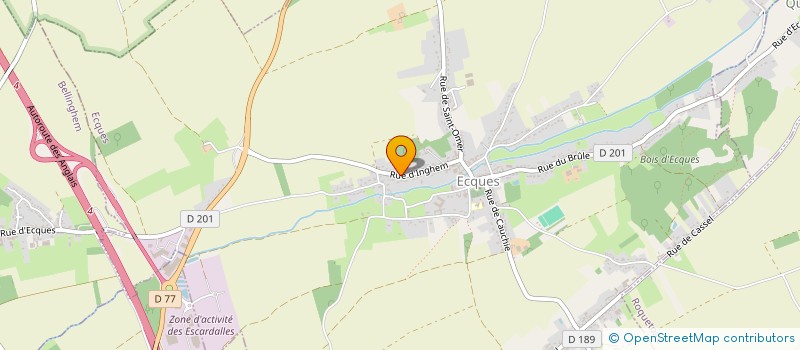 localisation de l'entreprise MADAME HELOISE LORRY  ECQUES