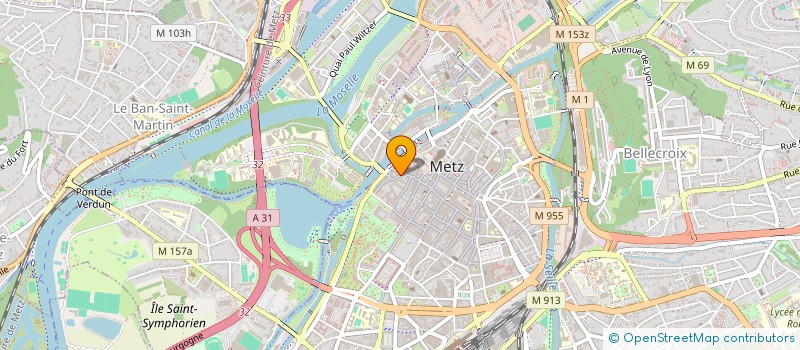 localisation de l'entreprise MADAME HELOISE MAILLARD à METZ