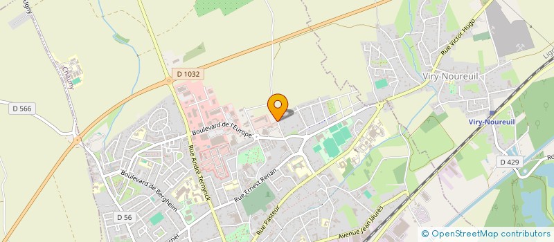 localisation de l'entreprise MADAME HELOISE MAQUAIRE à CHAUNY