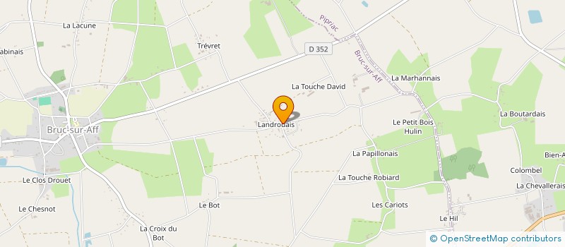 localisation de l'entreprise MADAME HELOISE MARIA  BRUC-SUR-AFF