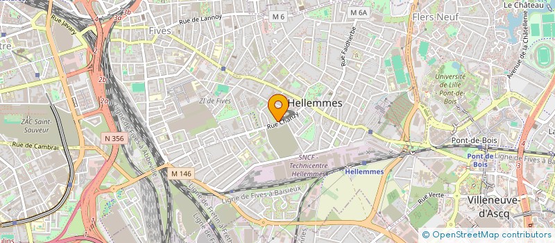 localisation de l'entreprise MADAME HELOISE MARIE FRISON à LILLE