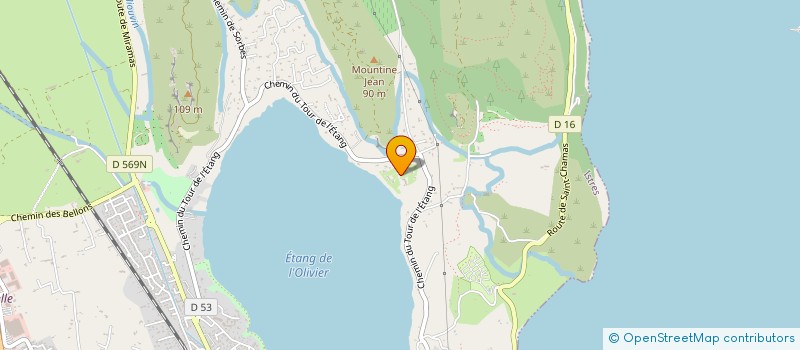 localisation de l'entreprise MADAME HELOISE MARTINEZ  ISTRES