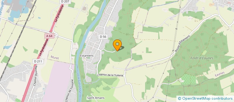 localisation de l'entreprise MADAME HELOISE MENAT  MURET