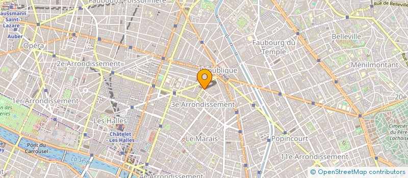 localisation de l'entreprise MADAME HELOISE MOUCHEL  PARIS