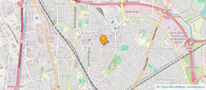 localisation de l'entreprise MADAME HELOISE MOUDEN à TOULOUSE