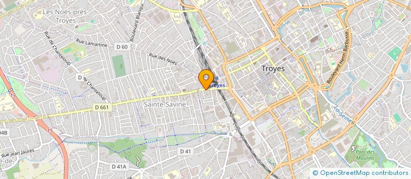 localisation de l'entreprise MADAME HELOISE NICOLLE  TROYES