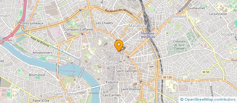 localisation de l'entreprise MADAME HELOISE PASQUIER à TOULOUSE