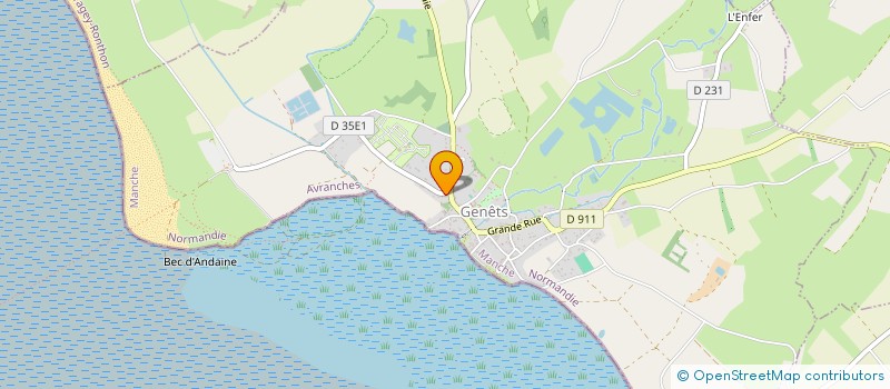 localisation de l'entreprise MADAME HELOISE PERRIN  GENETS