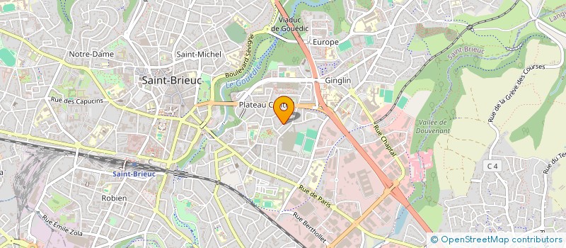 localisation de l'entreprise MADAME HELOISE POIRIER à SAINT-BRIEUC