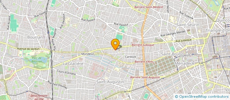 localisation de l'entreprise MADAME HELOISE PORTMANN à BRUGES