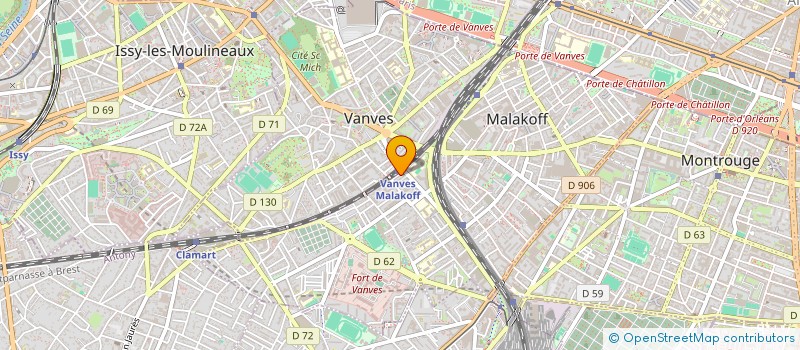localisation de l'entreprise MADAME HELOISE POUY à MALAKOFF
