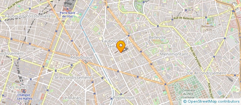 localisation de l'entreprise MADAME HELOISE PRIOU  PARIS