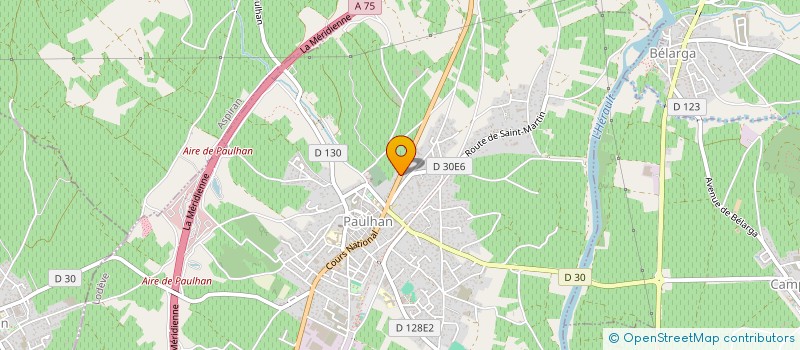 localisation de l'entreprise MADAME HELOISE QUILLARD  PAULHAN