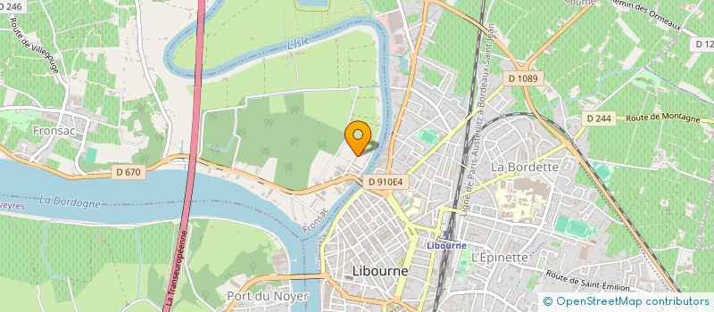 localisation de l'entreprise MADAME HELOISE REYREL  FRONSAC