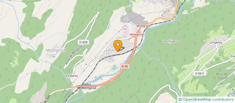 localisation de l'entreprise MADAME HELOISE RICHEL  AIME-LA-PLAGNE