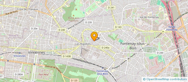 localisation de l'entreprise MADAME HELOISE SAULNIER à FONTENAY-SOUS-BOIS