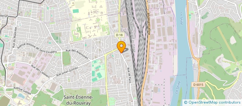 localisation de l'entreprise MADAME HELOISE SIROI à SAINT-ETIENNE-DU-ROUVRAY