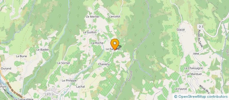 localisation de l'entreprise MADAME HELOISE VAGANAY  LETRA