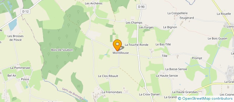 localisation de l'entreprise MADAME HELOISE VALET à SENS-DE-BRETAGNE