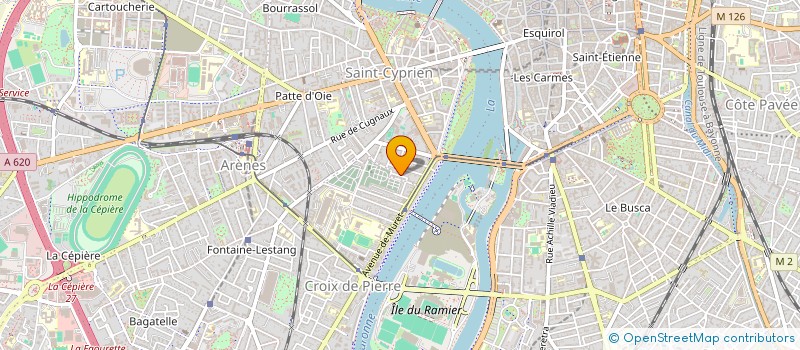 localisation de l'entreprise MADAME HELOISE VANDERMARCQ  TOULOUSE