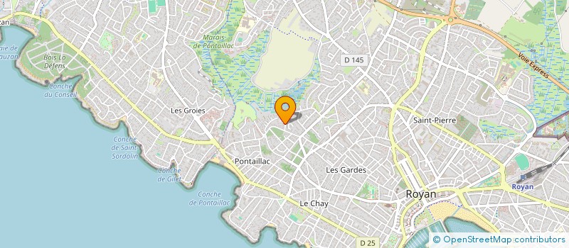 localisation de l'entreprise MADAME HELOISE VAUJOUR  ROYAN