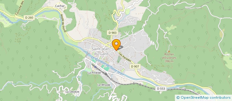 localisation de l'entreprise MADAME HELOISE VICUM  SAINT-JEAN-DU-GARD