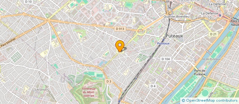 localisation de l'entreprise MADAME HELOISE VIDAL à SURESNES